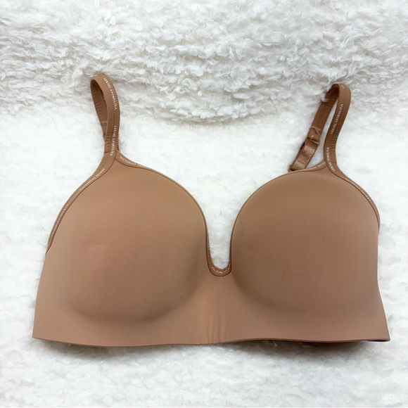 Victoria’s Secret T-Shirt Lightly Lined Wireless Bra 34DDD Nude Neutral - Picture 6 of 6